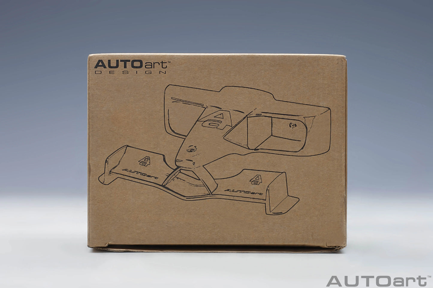 [ Back-order ] AUTOart 45562 Formula nose close hanger Blue 12 x 16cm