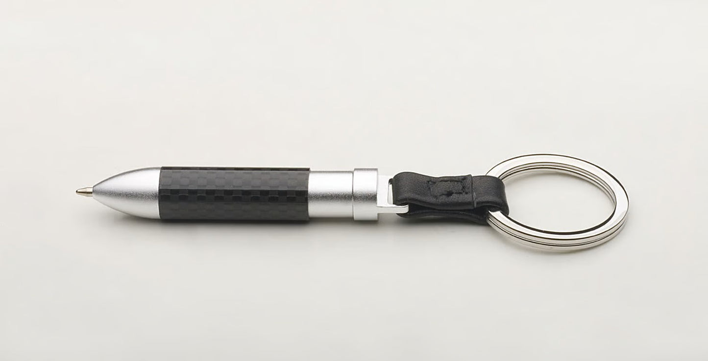 [ Back-order ] AUTOart 42011 Retractable carbon fiber bowl pen key chain