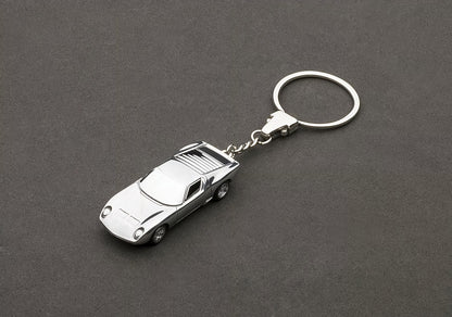 [ Back-order ] AUTOart 41609 1:87 Lamborghini Miura key chain aluminum 11cm