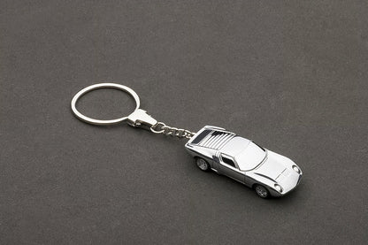 [ Back-order ] AUTOart 41609 1:87 Lamborghini Miura key chain aluminum 11cm