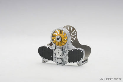 [ Back-order ] AUTOart 45576 Air cooled engine letter holder Yellow