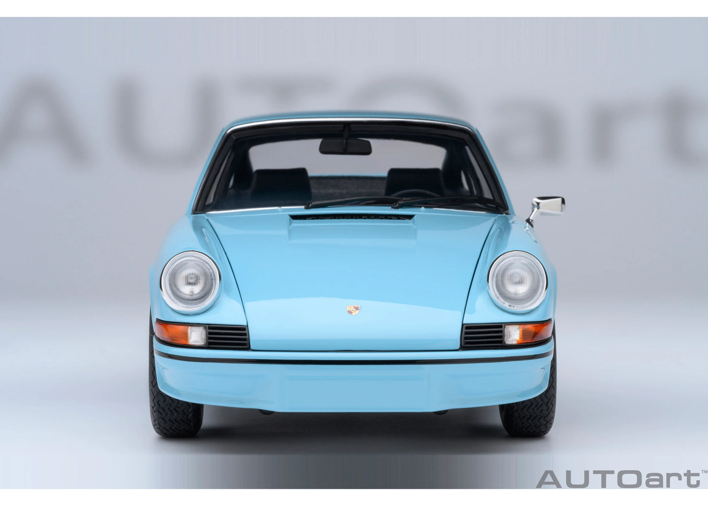 [ Back-order ] 78032 AUTOart 1:18 Porsche 911 Carrera 2.7 RS Gulf Blue Black Stripes model car
