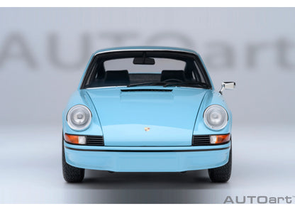 [ Back-order ] 78032 AUTOart 1:18 Porsche 911 Carrera 2.7 RS Gulf Blue Black Stripes model car