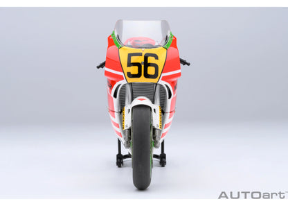 [ Back-order ] AUTOart 12566 1:12 Honda NSR500 WGP500 #56 Bari Bari Legend Koma Gun helmet included Motorcycle Model