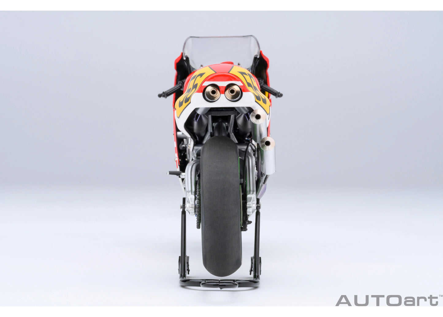 [ Back-order ] AUTOart 12566 1:12 Honda NSR500 WGP500 #56 Bari Bari Legend Koma Gun helmet included Motorcycle Model