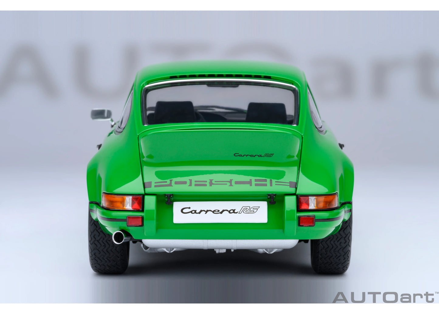 [ Back-order ] 78034 AUTOart 1:18 Porsche 911 Carrera 2.7 RS Viper Green Black Stripes model car