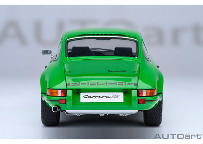 [ Back-order ] 78034 AUTOart 1:18 Porsche 911 Carrera 2.7 RS Viper Green Black Stripes model car