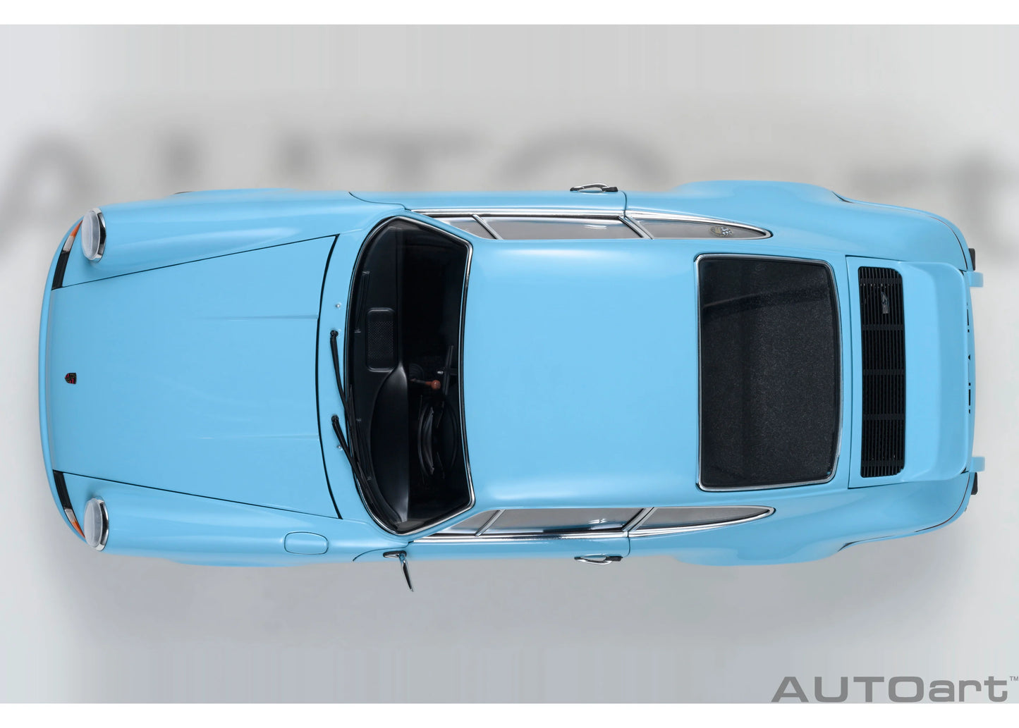 [ Back-order ] 78032 AUTOart 1:18 Porsche 911 Carrera 2.7 RS Gulf Blue Black Stripes model car