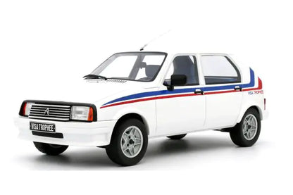 [ Back-order ] OttO OTM1053 1:18 Citroen Visa Trophy Gr.B 1983 White model car