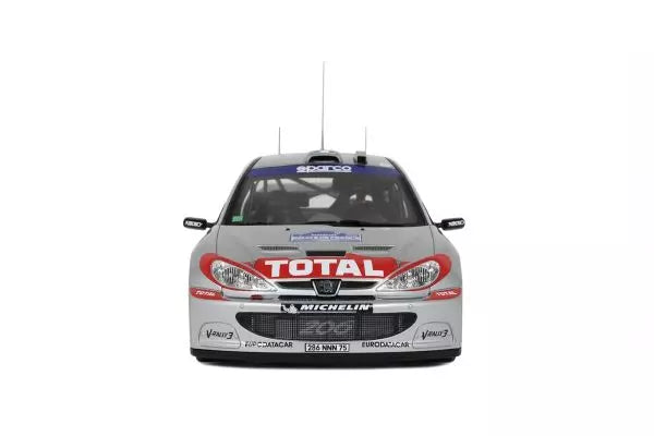 [ Back-order ] OttO OTM1085 1:18 Peugeot 206 WRC Tour de Corse 2002 #3 model car
