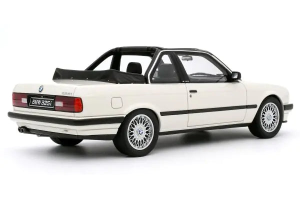 [ Back-order ] OttO OTM1097 1:18 BMW E30 325i TC2 Bauer 1988 White model car