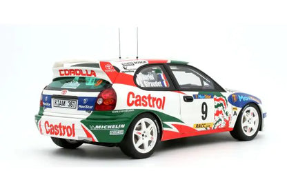 [ Back-order ] otto OTM1102 1:18 Toyota Corolla WRC Catalonia Rally 1998 #9 model car