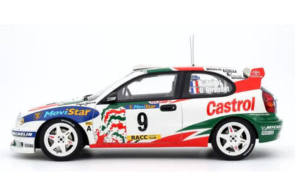 [ Back-order ] otto OTM1102 1:18 Toyota Corolla WRC Catalonia Rally 1998 #9 model car