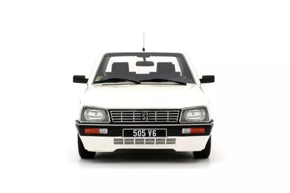 [ Back-order ] OttO OTM1108 1:18 Peugeot 505 V6 1989 White model car