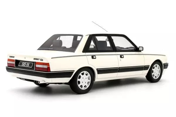 [ Back-order ] OttO OTM1108 1:18 Peugeot 505 V6 1989 White model car