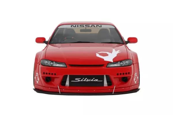 [ Back-order ] OttO OTM1115 1:18 Rocket Bunny Nissan Silvia S15 2014 Red model car