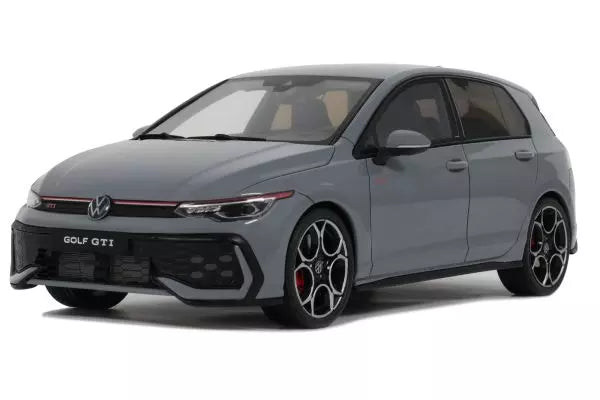 [ Back-order ] OttO OTM1137 1:18 VW Golf VIII GTI 2024 Gray model car