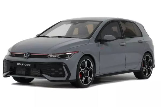 [ Back-order ] OttO OTM1137 1:18 VW Golf VIII GTI 2024 Gray model car