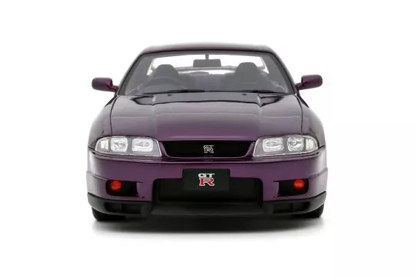 [ Back-order ] OttO OTM1138 1:18 Nissan Skyline GT-R R33 V-Spec 1995 Purple model car