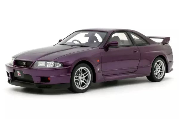 [ Back-order ] OttO OTM1138 1:18 Nissan Skyline GT-R R33 V-Spec 1995 Purple model car