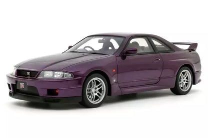 [ Back-order ] OttO OTM1138 1:18 Nissan Skyline GT-R R33 V-Spec 1995 Purple model car