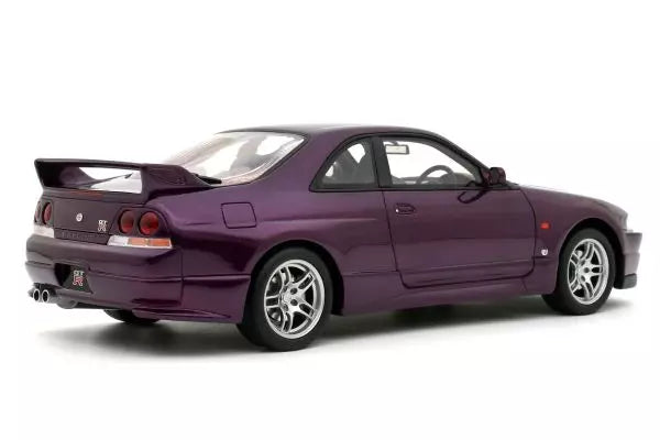 [ Back-order ] OttO OTM1138 1:18 Nissan Skyline GT-R R33 V-Spec 1995 Purple model car