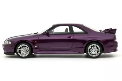[ Back-order ] OttO OTM1138 1:18 Nissan Skyline GT-R R33 V-Spec 1995 Purple model car