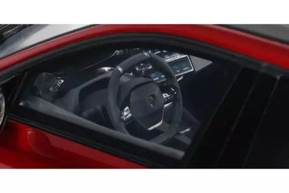 [ Back-order ] OttO OTM1140 1:18 Peugeot 308 GT 2022 Red model car