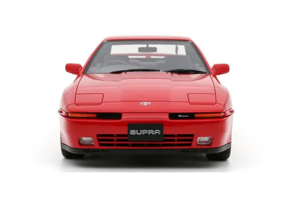 [ Back-order ] OttO OTM1144 1:18 Toyota Supra Mk.3 A70 1986 Red model car