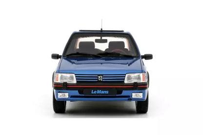 [ Back-order ] OttO OTM1153 1:18 Peugeot 205 1.9 GTI Le Mans 1991 Blue model car