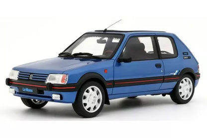 [ Back-order ] OttO OTM1153 1:18 Peugeot 205 1.9 GTI Le Mans 1991 Blue model car