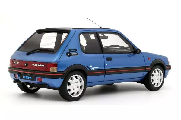 [ Back-order ] OttO OTM1153 1:18 Peugeot 205 1.9 GTI Le Mans 1991 Blue model car