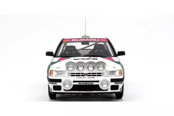[ Back-order ] OttO OTM1158 1:18 Subaru Legacy RS GrA Sweden Rally 1992 #7 model car