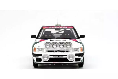 [ Back-order ] OttO OTM1158 1:18 Subaru Legacy RS GrA Sweden Rally 1992 #7 model car