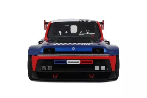 [ Back-order ] OttO OTM1175 1:18 Renault 5 Turbo 3E E-Tech 2023 Blue model car