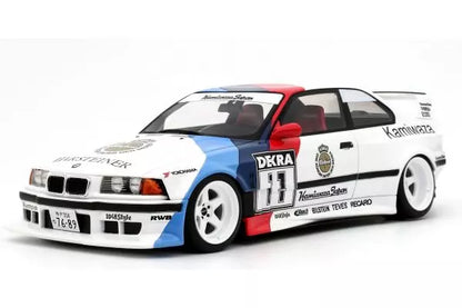 [ Back-order ] OttO OTM1176 1:18 BMW E36 Khyzyl Saleem 2024 White model car
