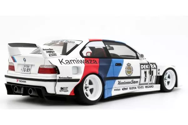 [ Back-order ] OttO OTM1176 1:18 BMW E36 Khyzyl Saleem 2024 White model car