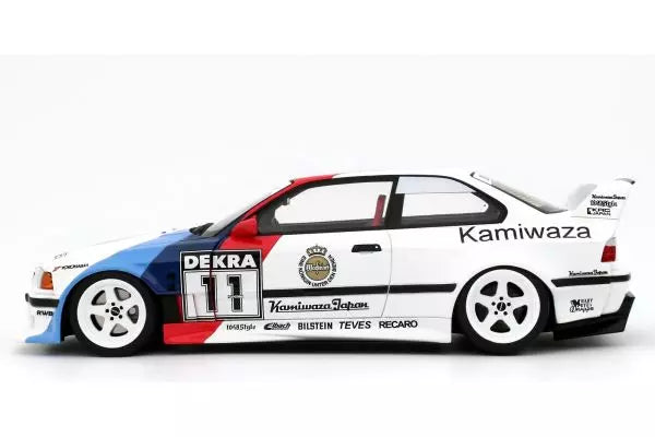 [ Back-order ] OttO OTM1176 1:18 BMW E36 Khyzyl Saleem 2024 White model car