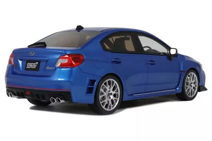 [ Back-order ] OttO OTM1182 1:18 Subaru WRX STI S207 2015 WR Blue Pearl model car
