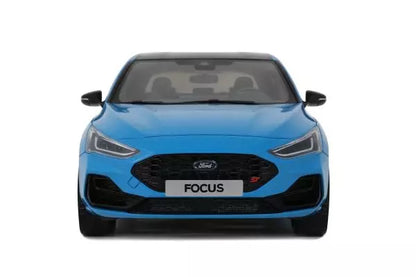 [ Back-order ] OttO OTM1186 1:18 Ford Focus ST Edition 2024 Blue model car