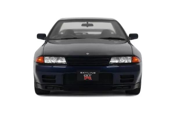 [ Back-order ] OttO OTM1199 1:18 Nissan Skyline GT-R BNR32 1993 Dark Blue model car
