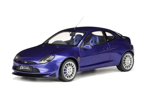 [ Back-order ] OttO OTM428 1:18 Ford Puma Racing 1999 Blue model car