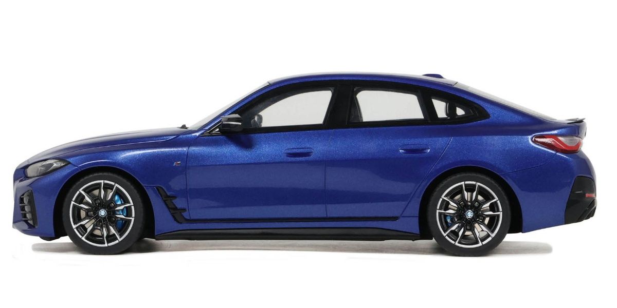[ Back-order ] otto OTM453 1:18 BMW I4 M50 2021 Blue model car