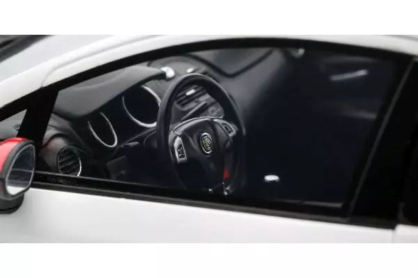 [ Back-order ] OttO OTM460 1:18 Fiat Punto Abarth Esseesse 2010 White model car