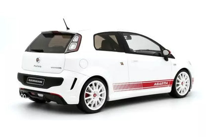 [ Back-order ] OttO OTM460 1:18 Fiat Punto Abarth Esseesse 2010 White model car