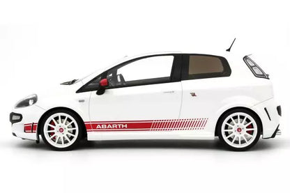 [ Back-order ] OttO OTM460 1:18 Fiat Punto Abarth Esseesse 2010 White model car