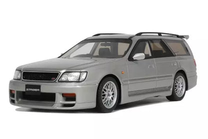 [ Back-order ] OttO OTM471 1:18 Nissan Stageia Otec 260RS 1997 Silver model car