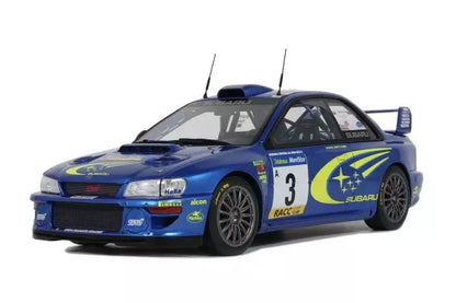 [ Back-order ] OttO OTM472 1:18 Subaru Impreza S6 WRC Catalonia Rally 2000 #3 model car