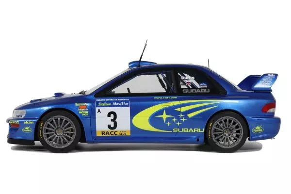 [ Back-order ] OttO OTM472 1:18 Subaru Impreza S6 WRC Catalonia Rally 2000 #3 model car