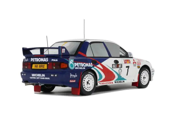 [ Back-order ] otto OTM475 1:18 Mitsubishi Lancer Evo III GrA Australian Rally 1996 #7 model car